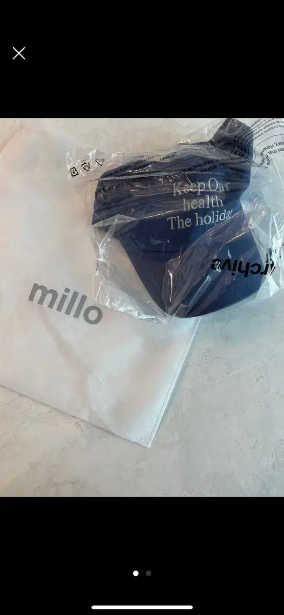 밀로 millo 남녀공용 볼캡